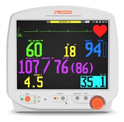 Монитор МИТАР-01-&#171;Р-Д&#187; (10,4 дюймов. 
Монитор реанимационный и анестезиологический предназначен для наблюдения за основными параметрами жизнедеятельности пациента в отделениях реанимации.