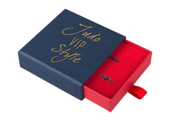 Коробка из кашированого картона пенал с ложементом