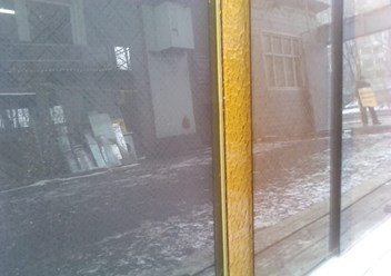 Цветное,узорное стекло