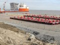 Строительство причала в Сабетта