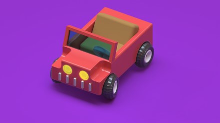 Ученик школы программирования для детей в Ханты-Мансийске создал 3D-модель машины