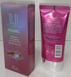 EKEL. B.B. PEARL Whitening Anti-Wrinkle Sum Protection - корректирующий цвет крем премиум-класса, который придает коже безупречный цвет и сияющее сияние.