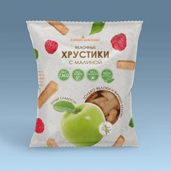 Яблочные Хрустики «Малина»