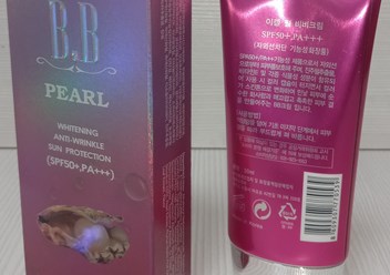 EKEL. B.B. PEARL Whitening Anti-Wrinkle Sum Protection - корректирующий цвет крем премиум-класса, который придает коже безупречный цвет и сияющее сияние.
