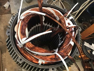 Ремонт электродвигателя Siemens 110 Kw