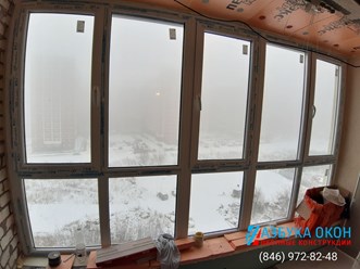 Панорамное остекление лоджии