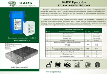Материал для упрочнения и обеспыливания полов