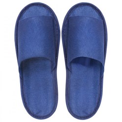 Одноразовые тапочки и спанбонда на жесткой подошве.