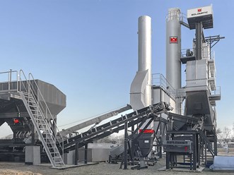 Асфальтобетонный завод SOLOMATIC серии Optima 3000 в Самарской области