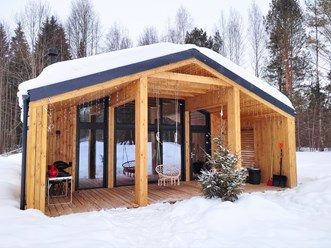 Каркасный дом барнхаус