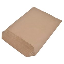 Бумажный мешок под уголь открытый