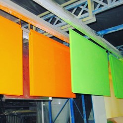 Порошковая покраска плоских деталей