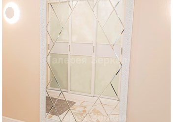 Зеркальное (фацетное) панно в багете