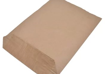 Бумажный мешок под уголь открытый