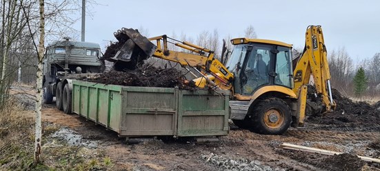 Вывоз снега, грунта и мусора с участка
