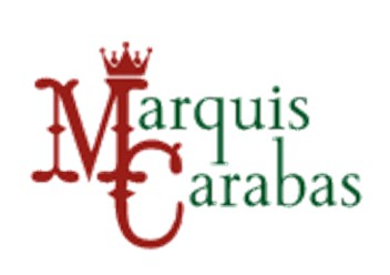 Логотип интернет-магазина одежды и текстиля Маркиз Карабас