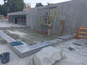 Монтаж фонтана г. Ногинск