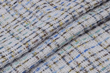 Ткань костюмная твид-жаккард.
Ширина :150 см 
Плотность :280 гр 
Используют для пошива:
- юбки, платья, костюмы;
- брюки, пиджаки, жилетки;
- пальто;
- пончо;
- сарафаны;
- теплые шорты и джинсы;