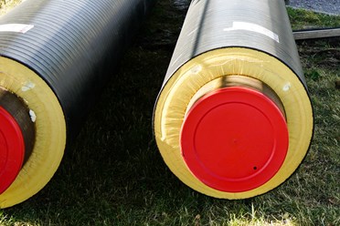 Труба в изоляции