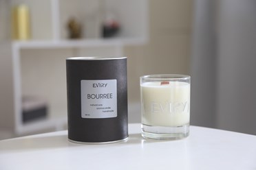 Ароматическая свеча Табак и Бергамот