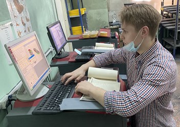 ОБработка конечной информации на производстве индивидуальных стелек