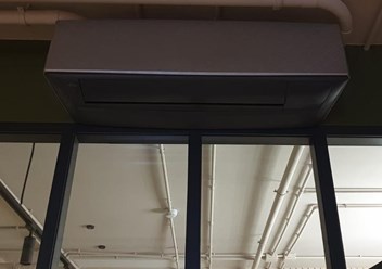Монтаж мульти сплит-системы Fujitsu в офисном помещении "ЖК Мельница"