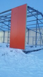 Сборка металлоконструкций, монтаж сэндвич-панелей.
поселок Тарко-Сале