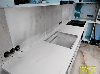 Hanex VM-001 Venato Sparkle столешница из искусственного камня