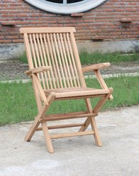 Кресло складной из тика