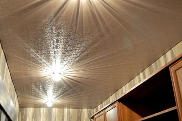 Декоративный сатиновый натяжной потолок, 89081083962, Ако потолок