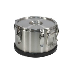 Термос профессиональный ТП-6,ТП-10,ТП-15, ТП-20. Термос для еды с широким горлом полностью нержавеющий с колбой из нержавеющей стали емкость 6, 10, 15,20 л. www.torg-snab.com