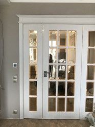 Английская решетка с фацетом