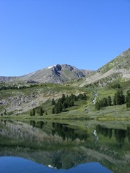 Иваново озеро. Урочище Чевошь.  Горный Алтай.