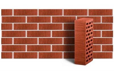 кирпич красный клинкерный