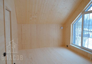 Барнхаус 6х10,5 м в КП Маньково Сергиево-Посадский р-н, под ключ с коммуникациями