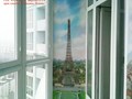 Идея для узкого балкона – 3Д роспись стены