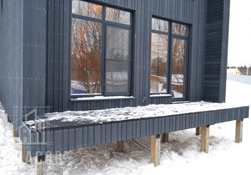 Барнхаус 6х10,5 м в КП Маньково Сергиево-Посадский р-н, под ключ с коммуникациями