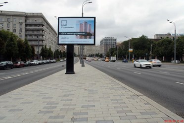 Размещение рекламы на видео экране в Москве