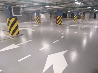 Промышленные полы для паркинга