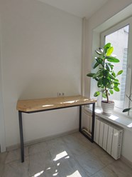 Обеденный стол лофт из массива лиственницы