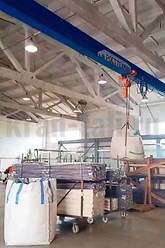 Мостовой однобалочный кран