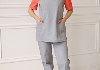 Медицинский халат "Шелковица"