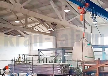 Мостовой однобалочный кран