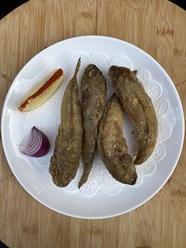 Жареная рыбка