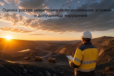 Оценка рисков невыполнения лицензионных условий и допущенных нарушений