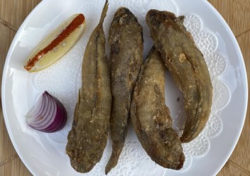 Жареная рыбка