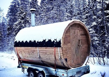 Аренда бани на колесах. 
Мобильная Баня Хоть Куда