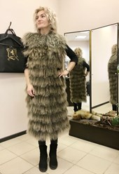 Пошив жилета из ламы