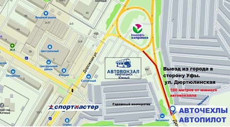 карта местоположения
