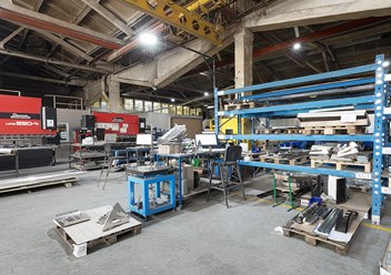 Цех металлообработки.